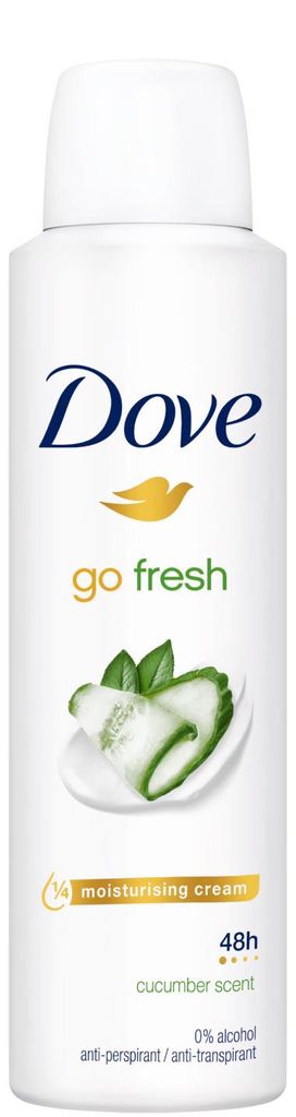Dove Deo-Spray – 150 ml – Go Fresh Gurkenduft