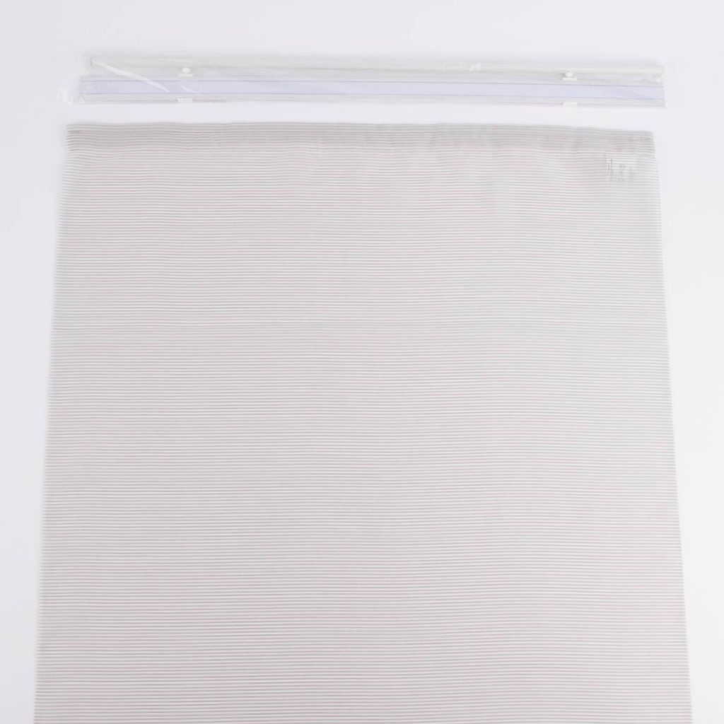 Schiebevorhang Flächenvorhang Streifenstruktur Kanada grau 245x60cm