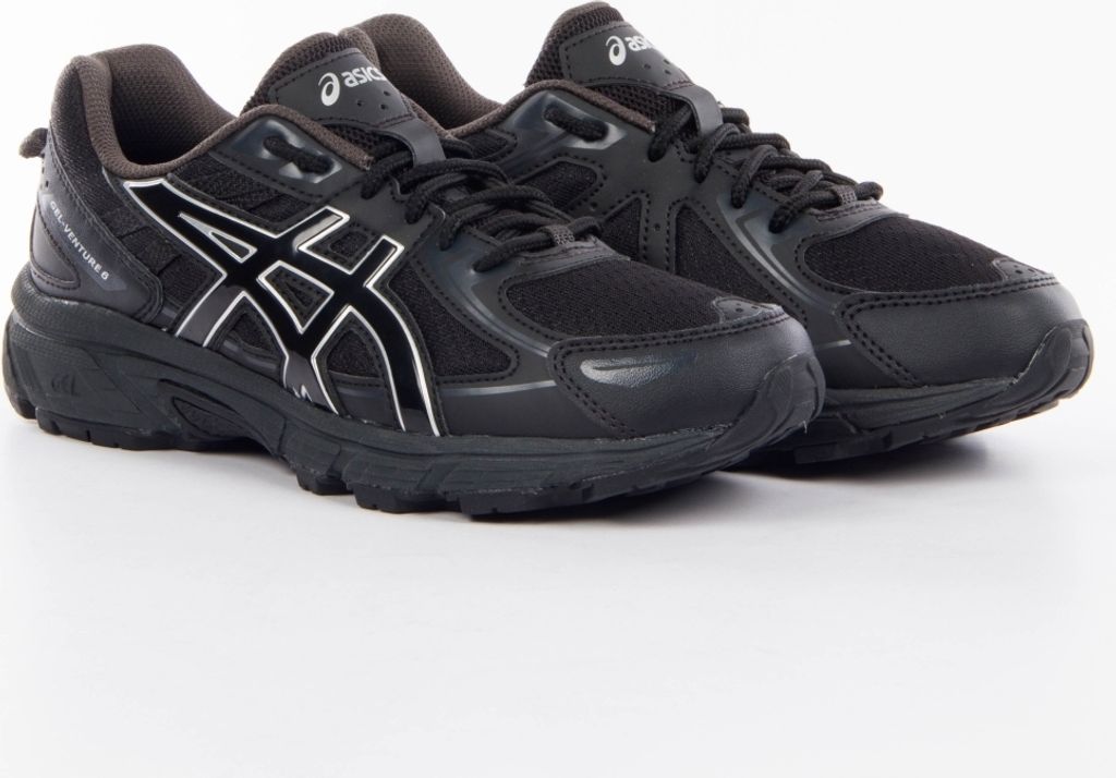ASICS Gel Venture 6 1130 Black Pure Silver Schwarz Schuhe - 40