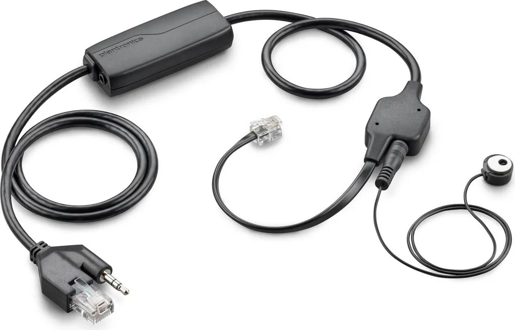 Adaptateur Poly APV-63 pour Répondre à Distance sur Polycom Noir