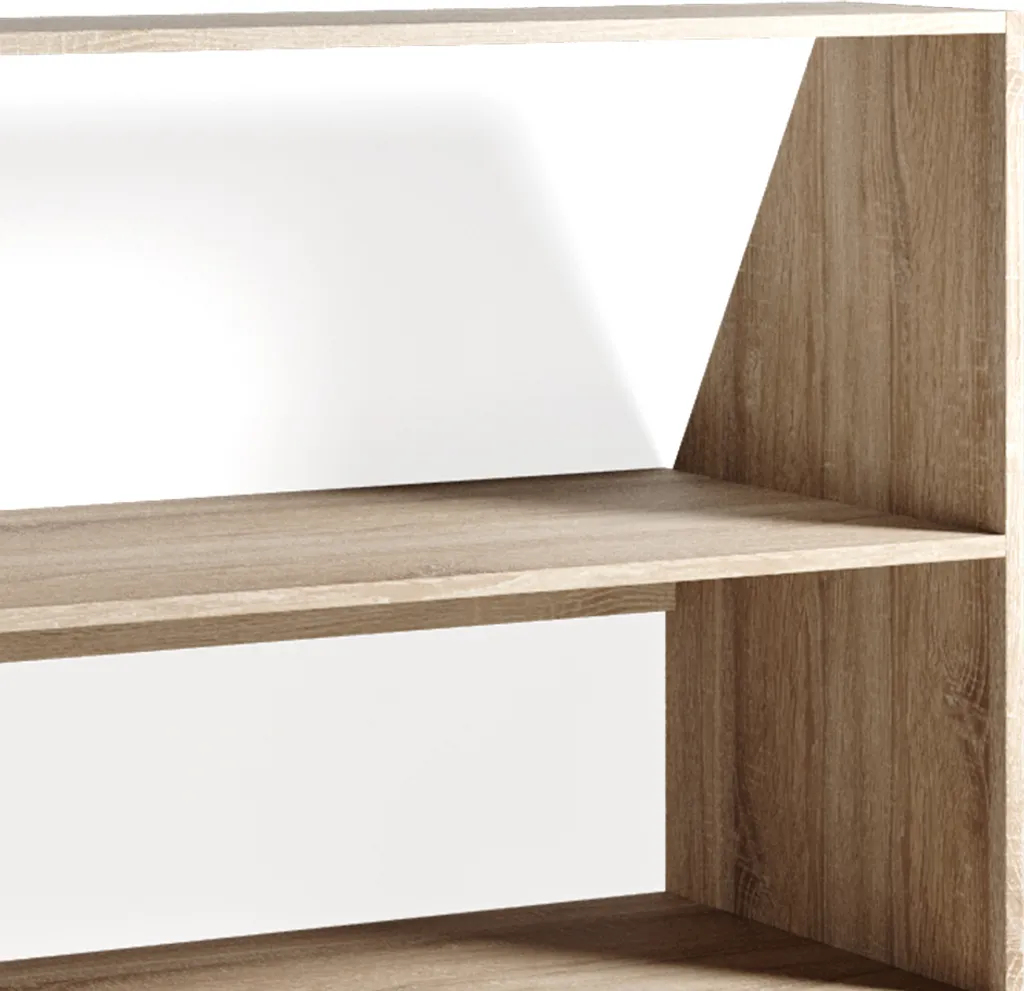 Bibliothèque pour combles Vicco Sonoma 90x100 cm gain de place mur