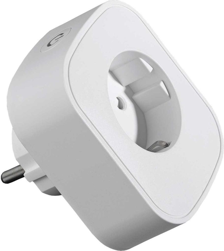 WiFi-Smartsteckdose - Weiß - Kunststoff - WiFi Control-App Produktbild 