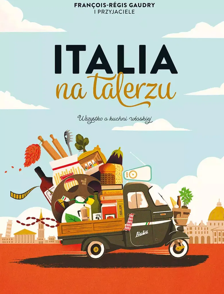 Assiette plate L'Italie sur une assiette en céramique, lot de 6 pièces