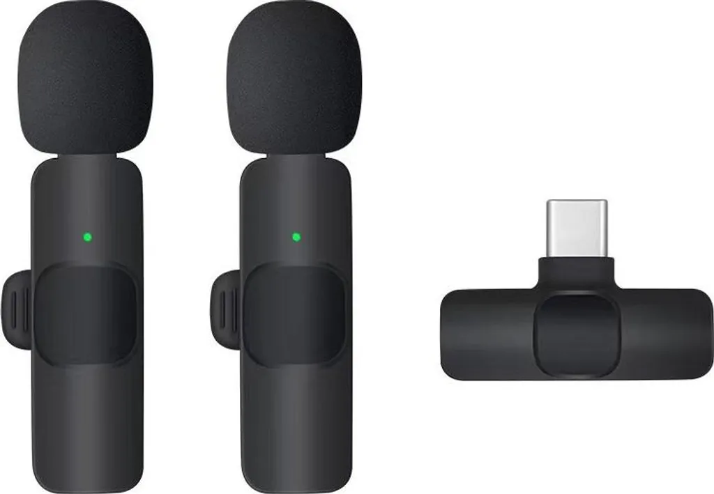 Microfono INF Wireless Tipo-C: La Scelta Furba per Audio Social