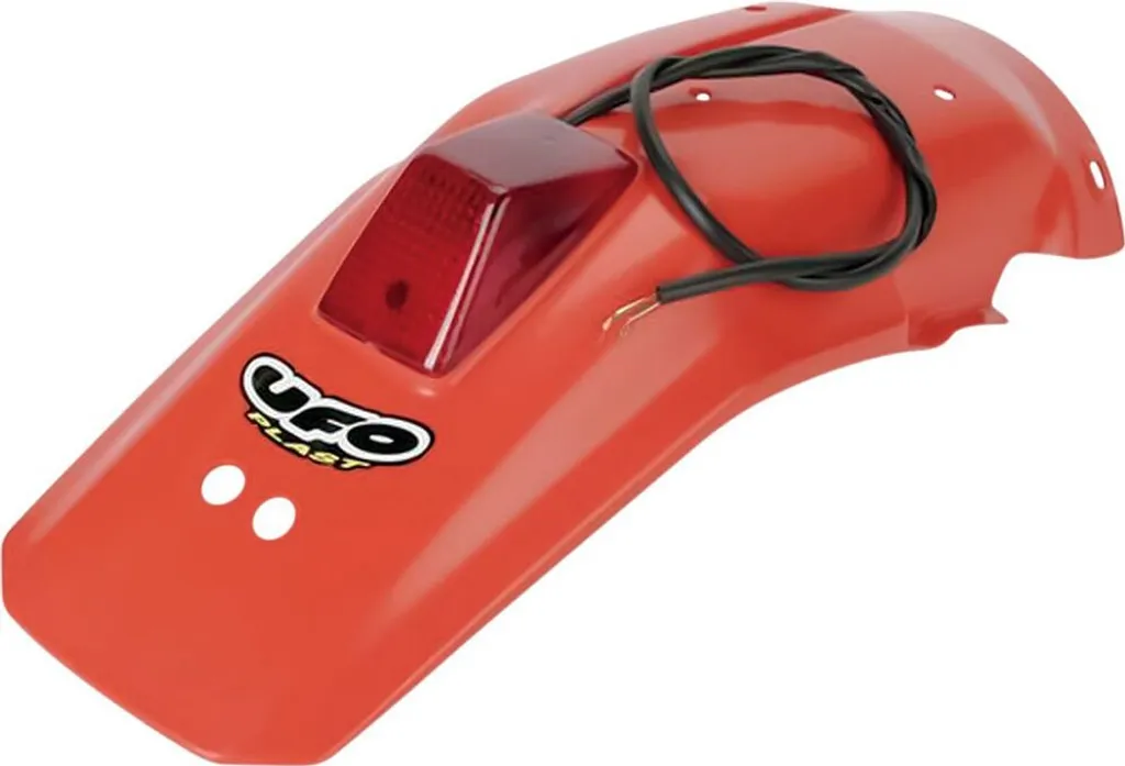 Garde-boue Arrière UFO Plast pour Honda XR 600 de 1988 à 1998 HO02650-121