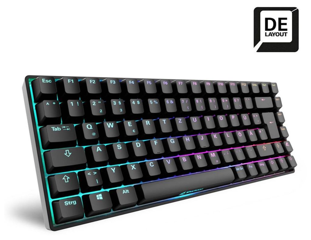 Review: Sharkoon Skiller SGK50 S4, teclado compacto bicolor con ARGB