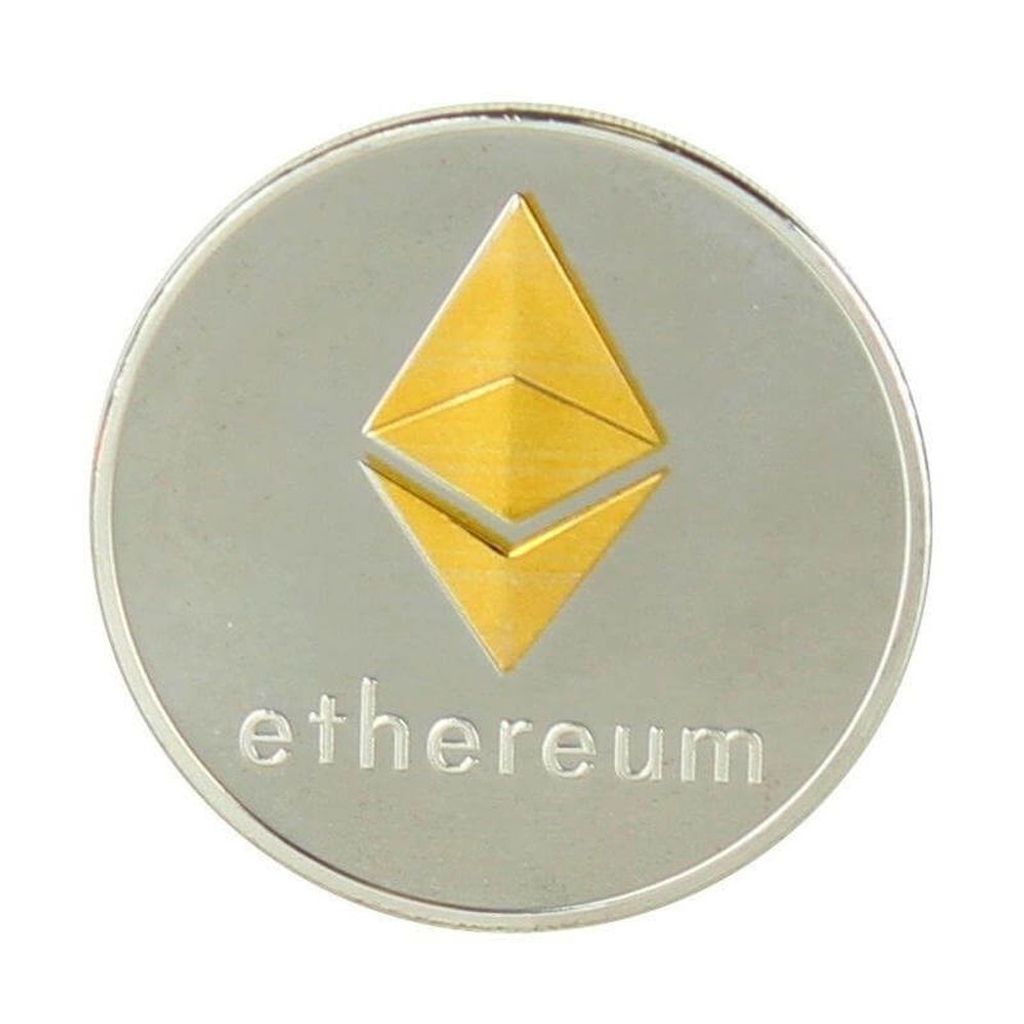 Gold Silber Münze 40mm Ethereum Sammlermünze Limited Edition - Gold &  Silber Beschichtet Tinder Gold