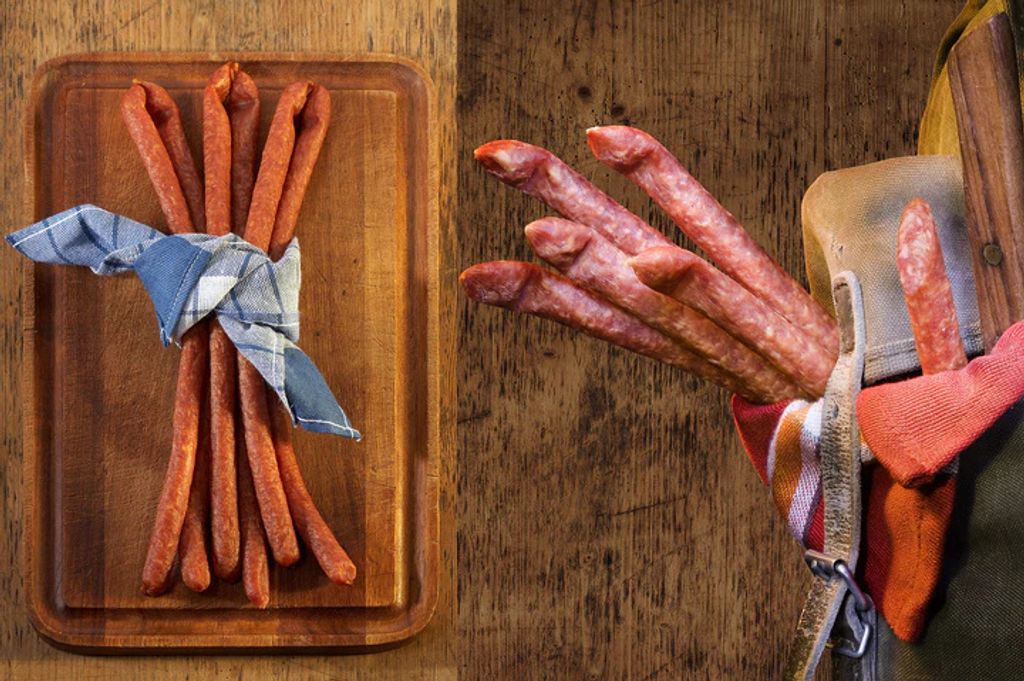Pfefferbeisser 150g (neue Rezeptur), Knacker, Peitschen, Produktbild 
