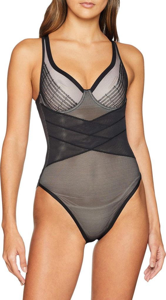 Triumph Contour Sensation Bsw Ex Body mit Bügel, Farbe: Schwarz (Black), Größe: 70C