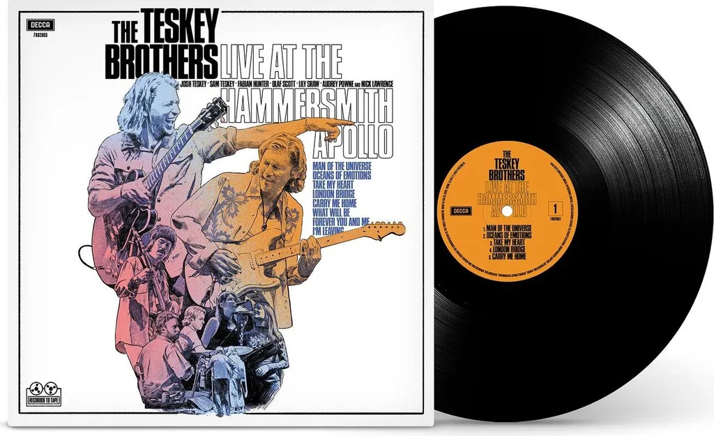 Les frères Teskey : Live à l'Hammersmith Apollo - Double Vinyle Noir