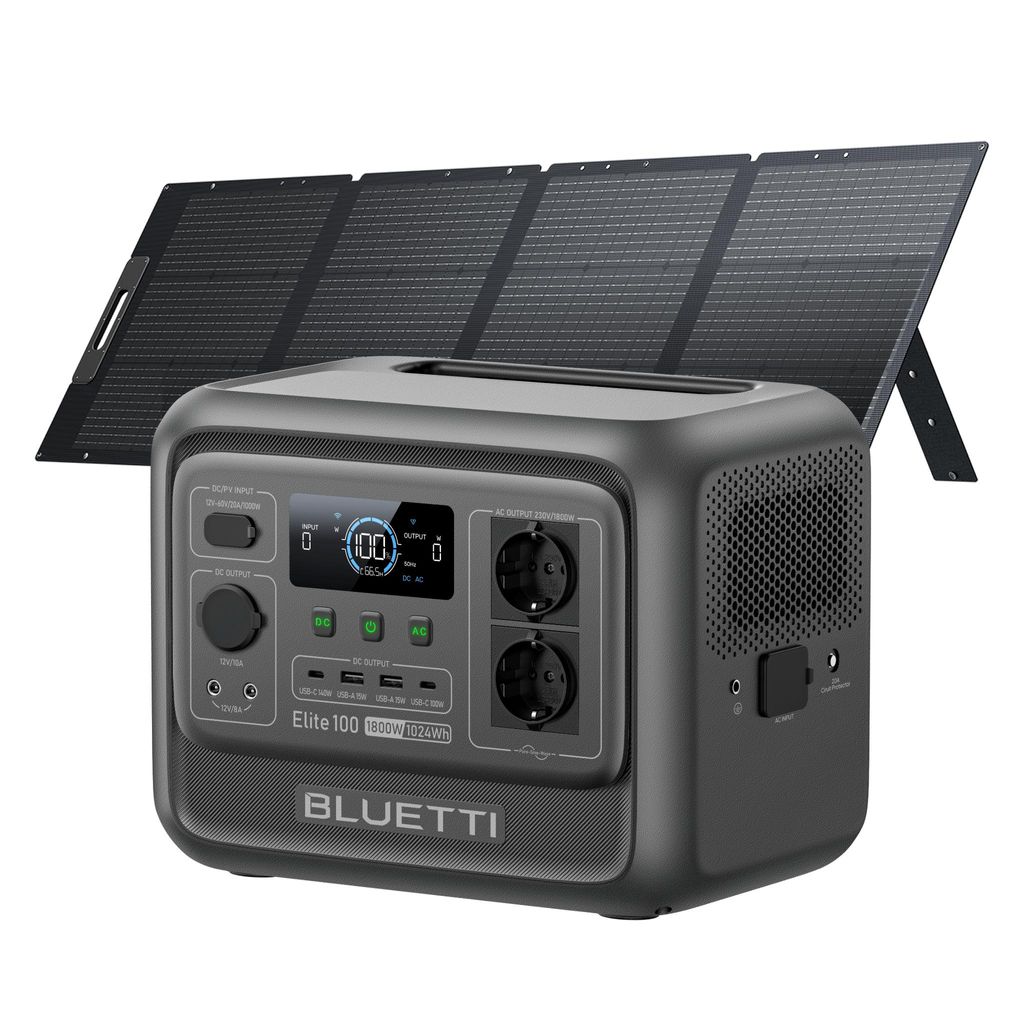 Estación de energía portátil BLUETTI Elite 100 V2 de 200W, Imagen del producto 