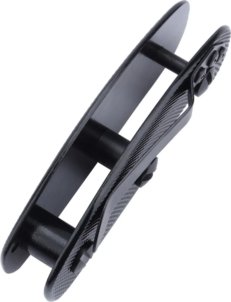 Organizzatore portachiavi in alluminio, portachiavi con clip, nero, pratico strumento per le tasche dei pantaloni e l' - 5