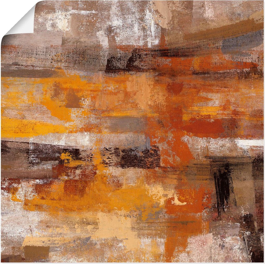 ARTland Poster Mojave-Straße Größe: 50x50 cm