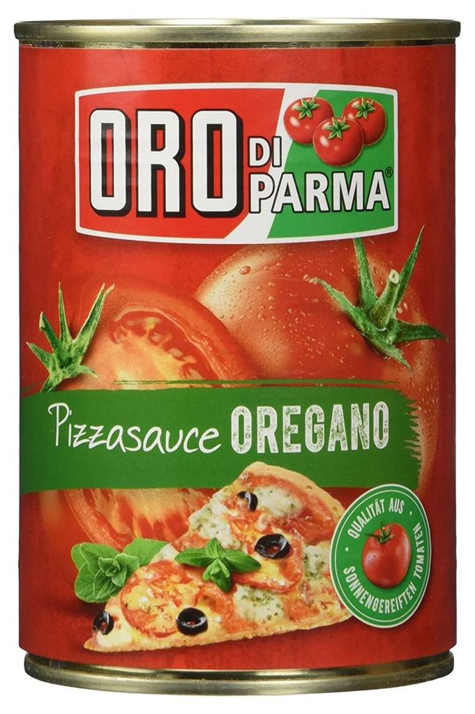 Sos do pizzy Oro di Parma z dojrzałych pomidorów z oregano Zdjęcie produktu 