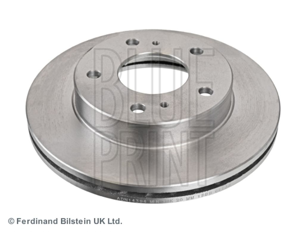 2x BLUE PRINT Bremsscheibe ADN14394 vorne für NISSAN Serena (C23) 51mm 5 4kg
