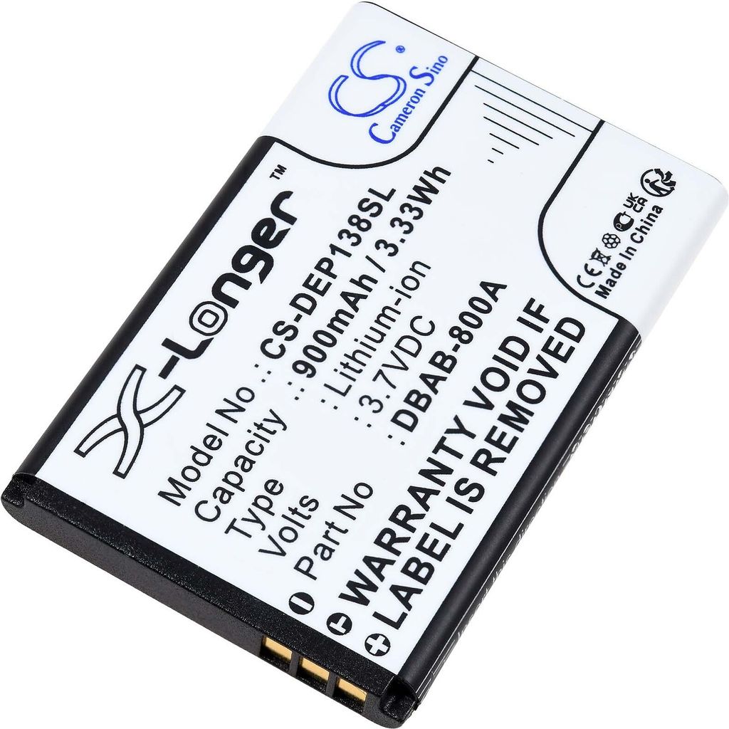Akku passend für Senioren-Handy Doro 1380 1378 1385 Typ DBAB-800A