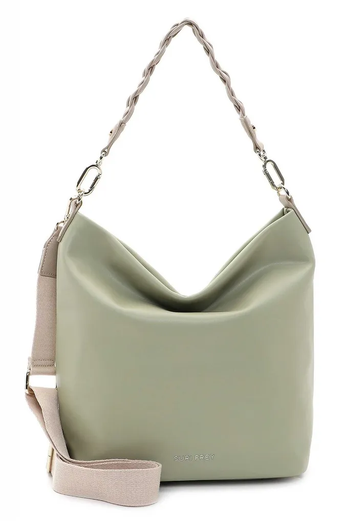 SURI FREY Josy Shoulderbag Khaki - Minimalismo Vegano e Funzionalità