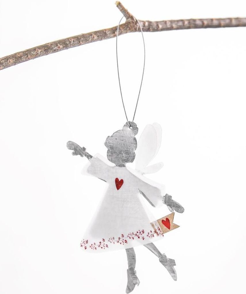 Mini Winterfee "Rotes Herz"