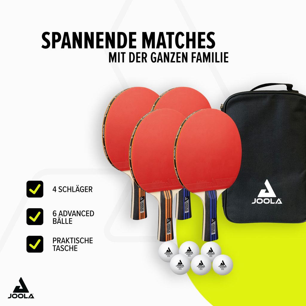 Zestaw do tenisa stołowego JOOLA Family Advanced - 4 Zdjęcie produktu 2
