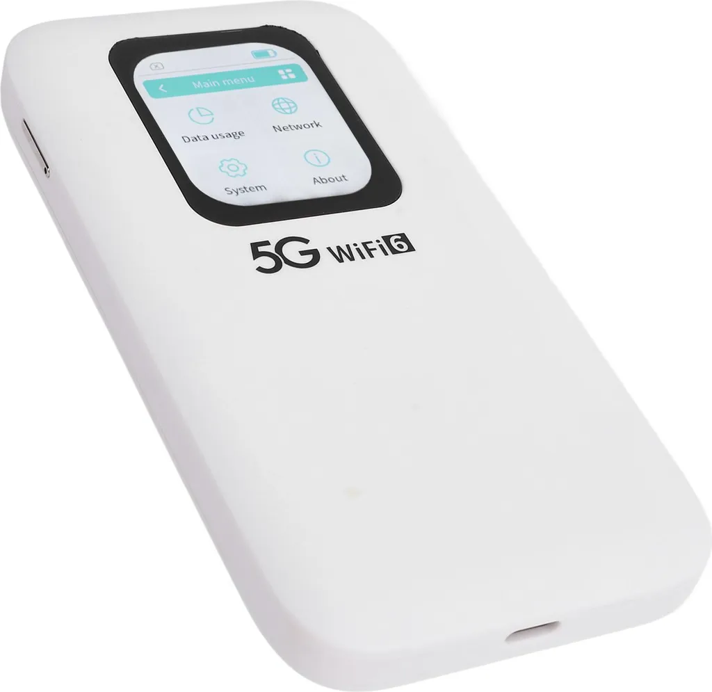 Routeur WiFi de Poche 5G WiFi 6 Portable pour 16 Appareils Simultanés