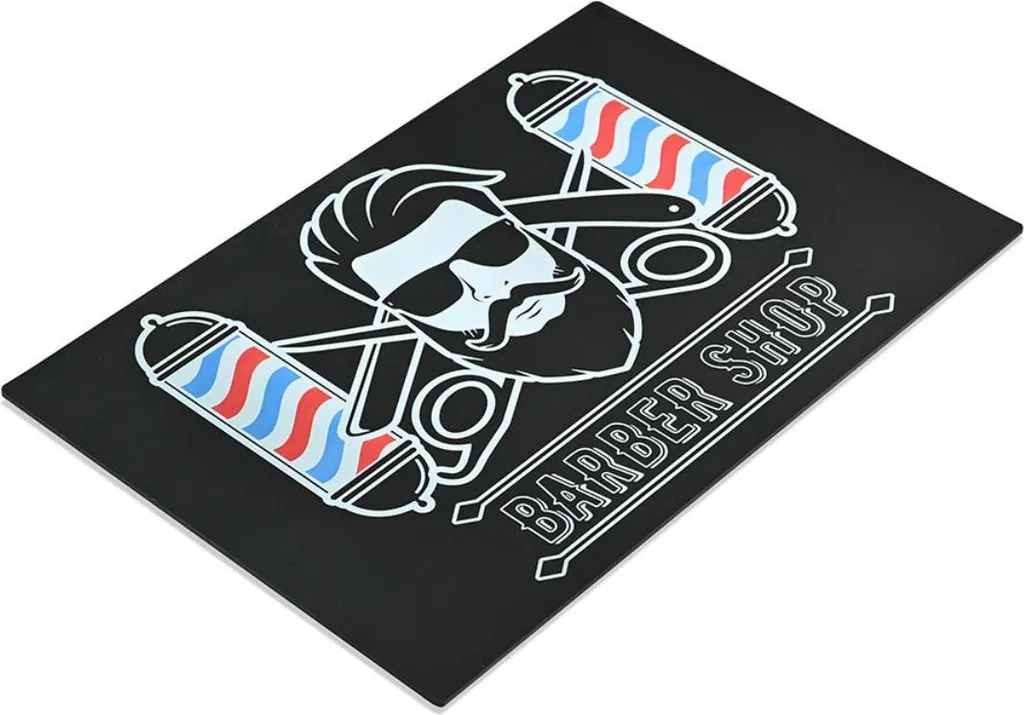 Tapis de Sol Antidérapant en PVC Noir pour Salon et Surfaces Maison