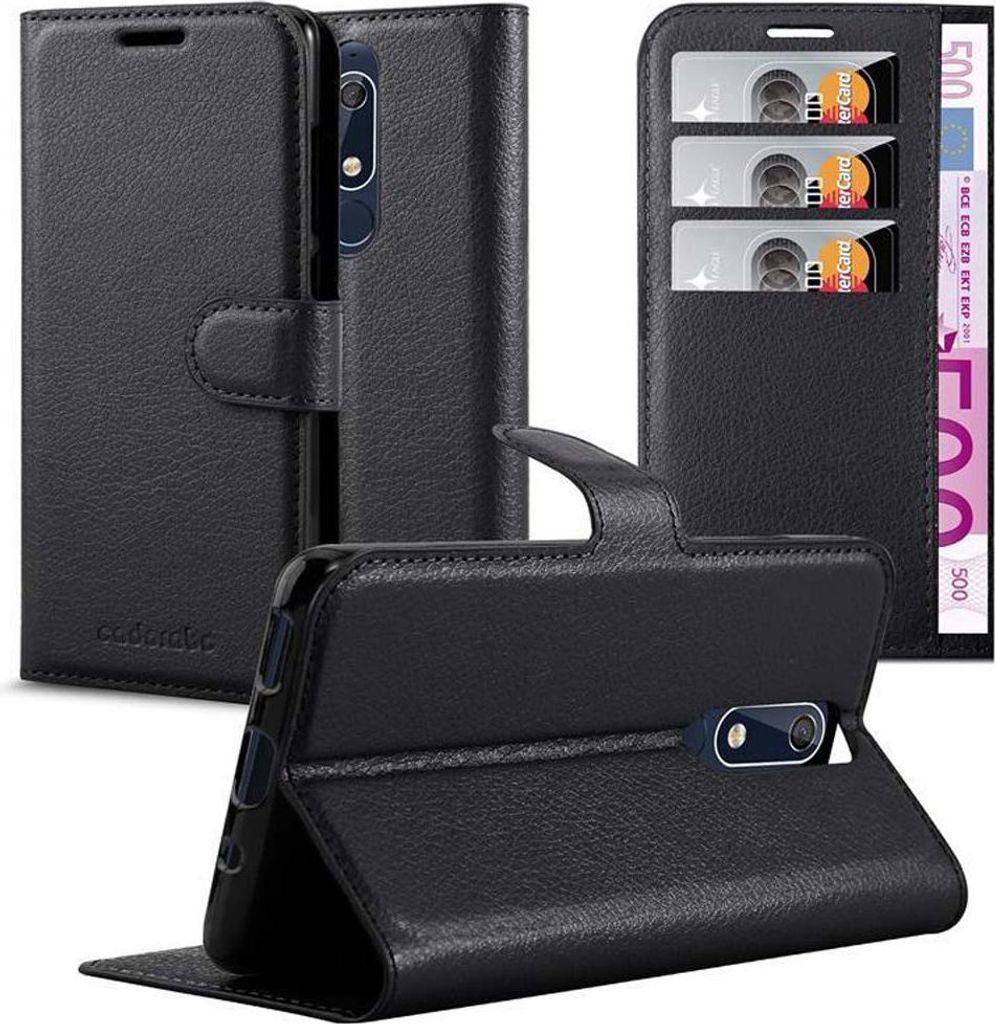 Cadorabo DE-119003, Nokia, Nokia 5.1, Czarny Zdjęcie produktu 