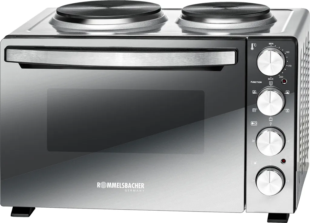 Mini Four Posable avec Plaques de Cuisson 30L ROMMELSBACHER KM 3300