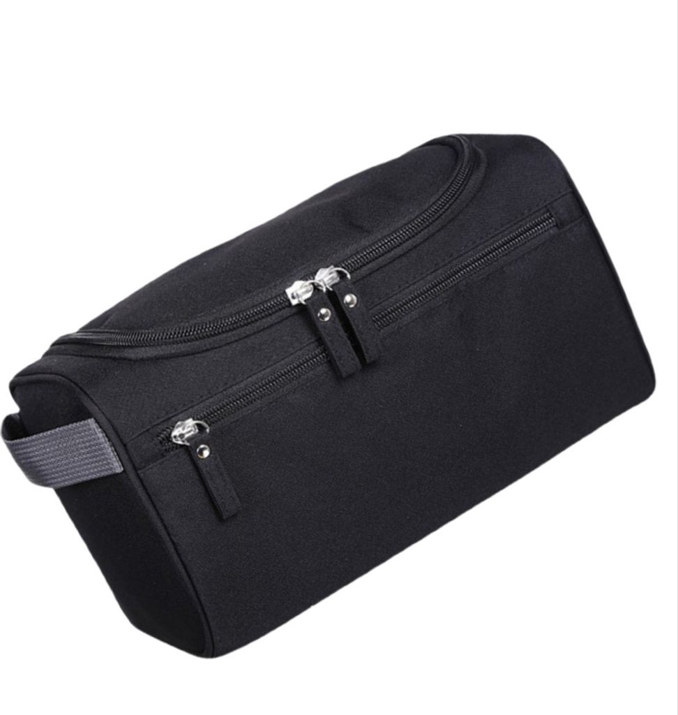 INF Tragbare Kulturtasche für Reisen Schwarz