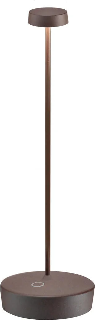 Lampe Zafferano SWAP Corten : fini les fils sur votre table de salle à manger