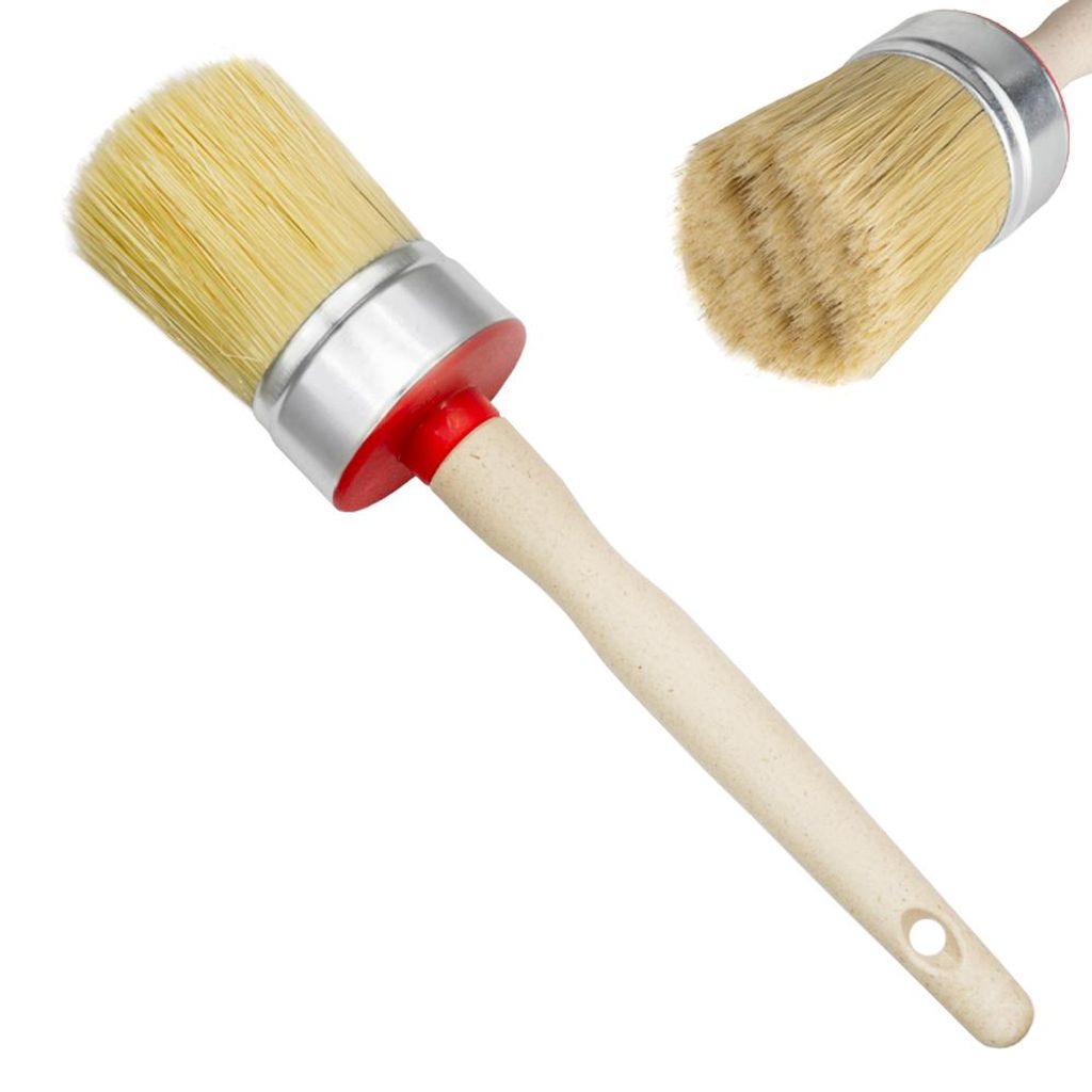 Premium Rundpinsel Ø 50 mm mit Naturborsten – Ergonomischer Produktbild 