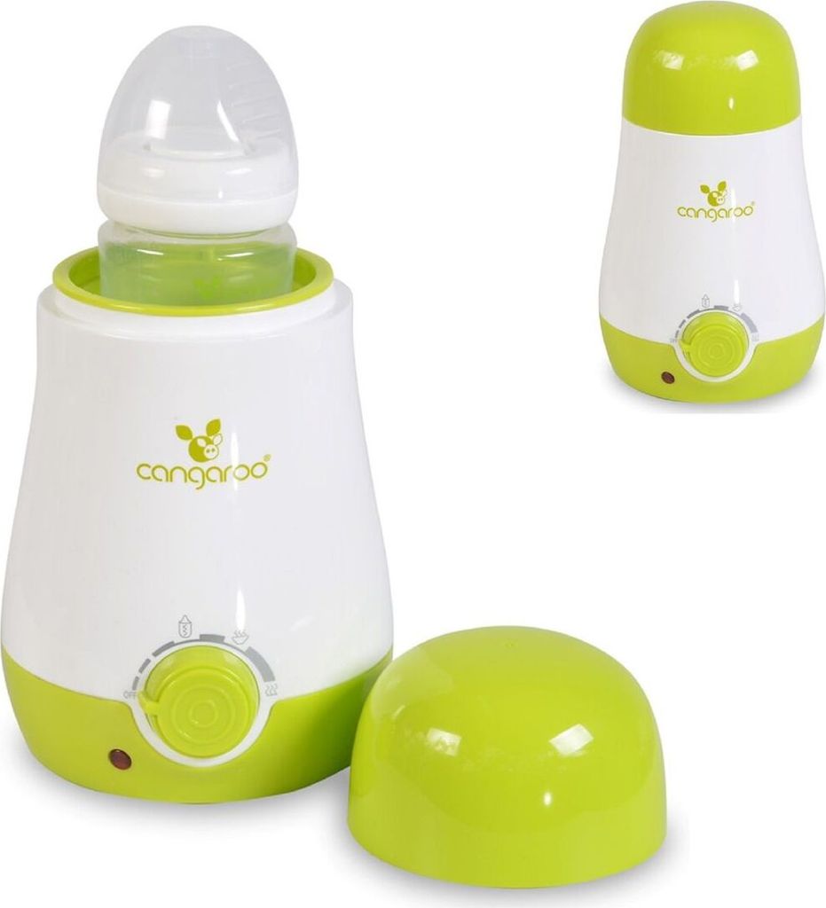 Cangaroo Flaschenwrmer BabyUno Sterilisation von Kleinteilen, Dmpfen, Erwrmen grn