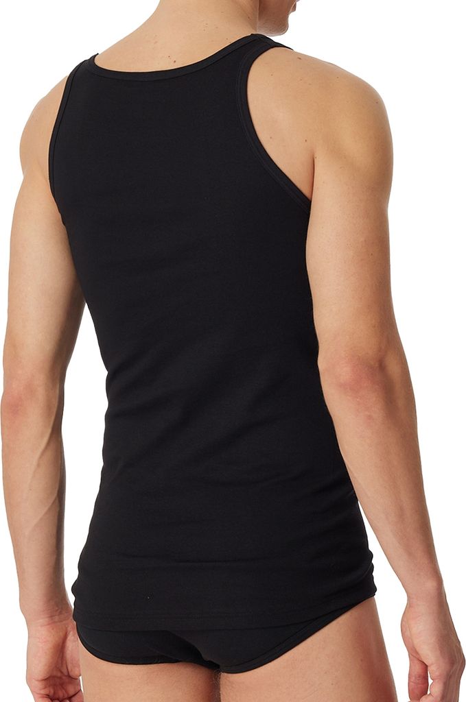 SCHIESSER Herren Unterhemd 2er Pack - Sport-Jacke, Original Produktbild 7