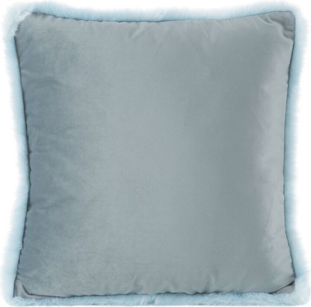 Dekorativer Kissenbezug Sofakissen ANEL blau 45x45 x2 blau Produktbild 