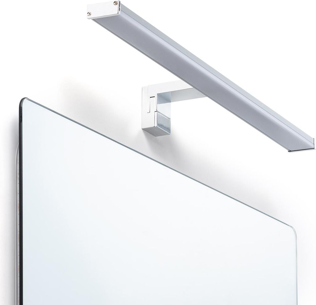 Badezimmerspiegel Wandleuchte 12W Silber Big Kendari 2700K Warmweiß