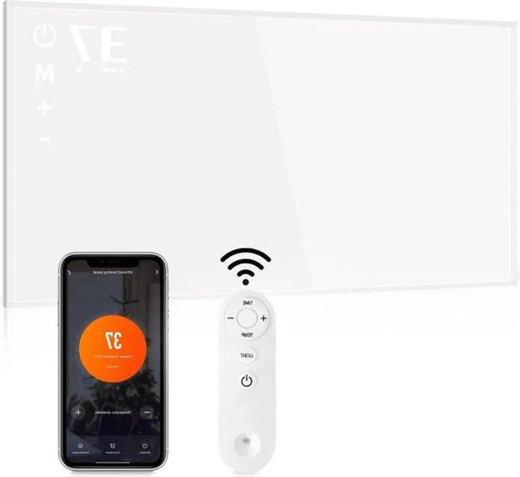 Chauffage infrarouge 450W Wi-Fi : fini l'air sec et les factures
