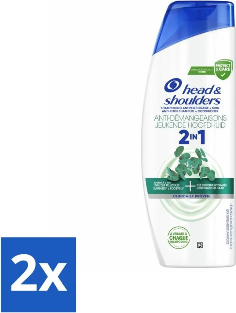 Offerta Famiglia Head & Shoulders 2 in 1 Antiprurito 2x300ml