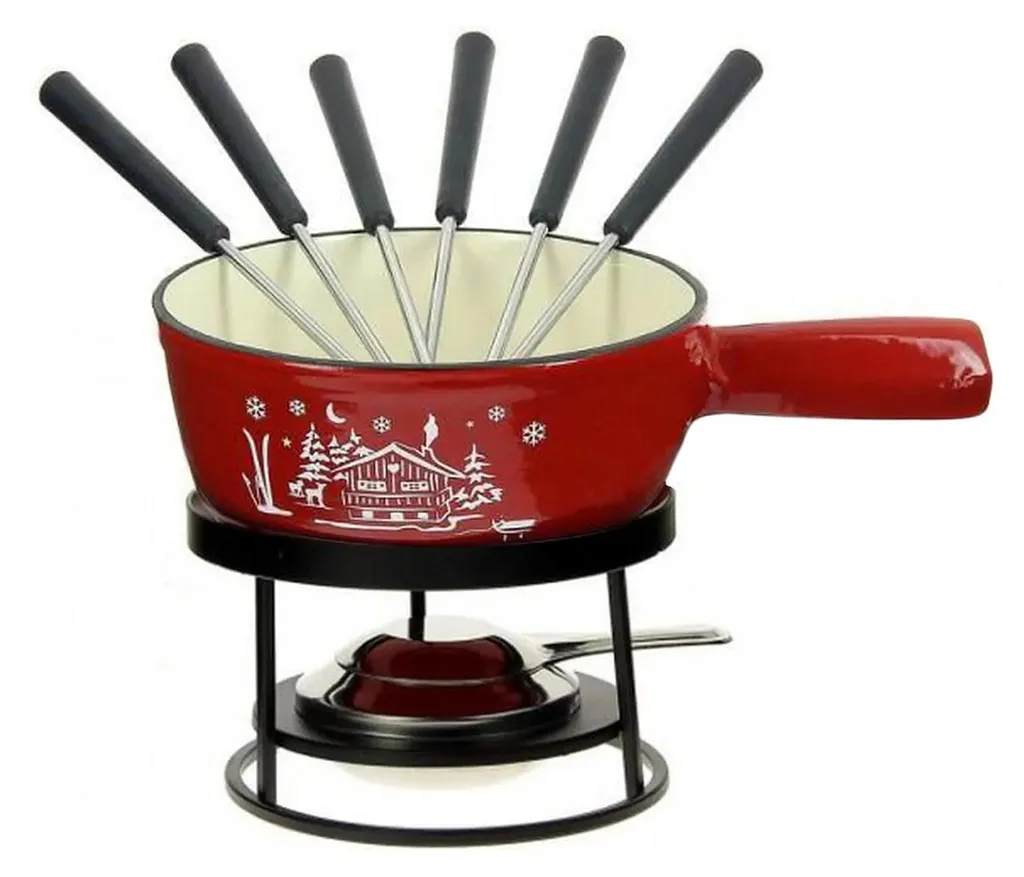 Fondue Chalet Rouge Table Et Cook : Finies les Fondues qui Brûlent