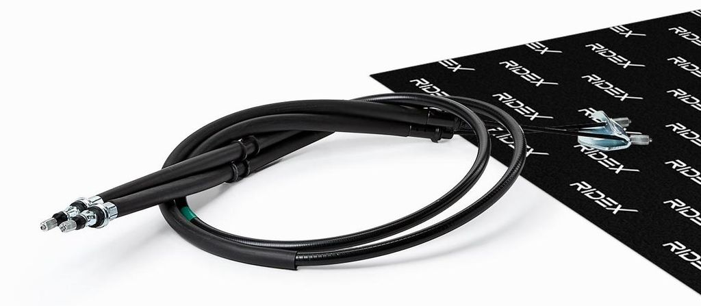 RIDEX Handbremsseil Seilzug Feststellbremse für FORD Fiesta Mk5 Schrägheck (JH1, JD1, JH3, JD3) Hinten Hinten Links 124C0091
