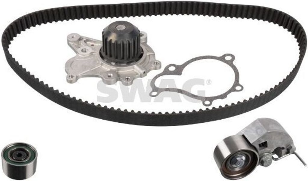 SWAG 90 93 2826 Zahnriemensatz + Wasserpumpe für HYUNDAI GETZ (TB) für KIA SPORTAGE (JE, KM)