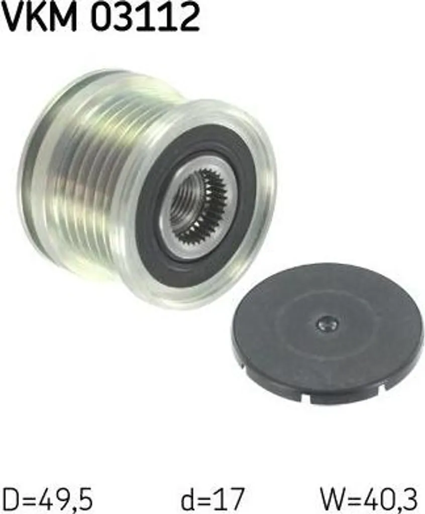 Stopper les vibrations moteur avec la poulie SKF VKM 03112 OE 03G903119B