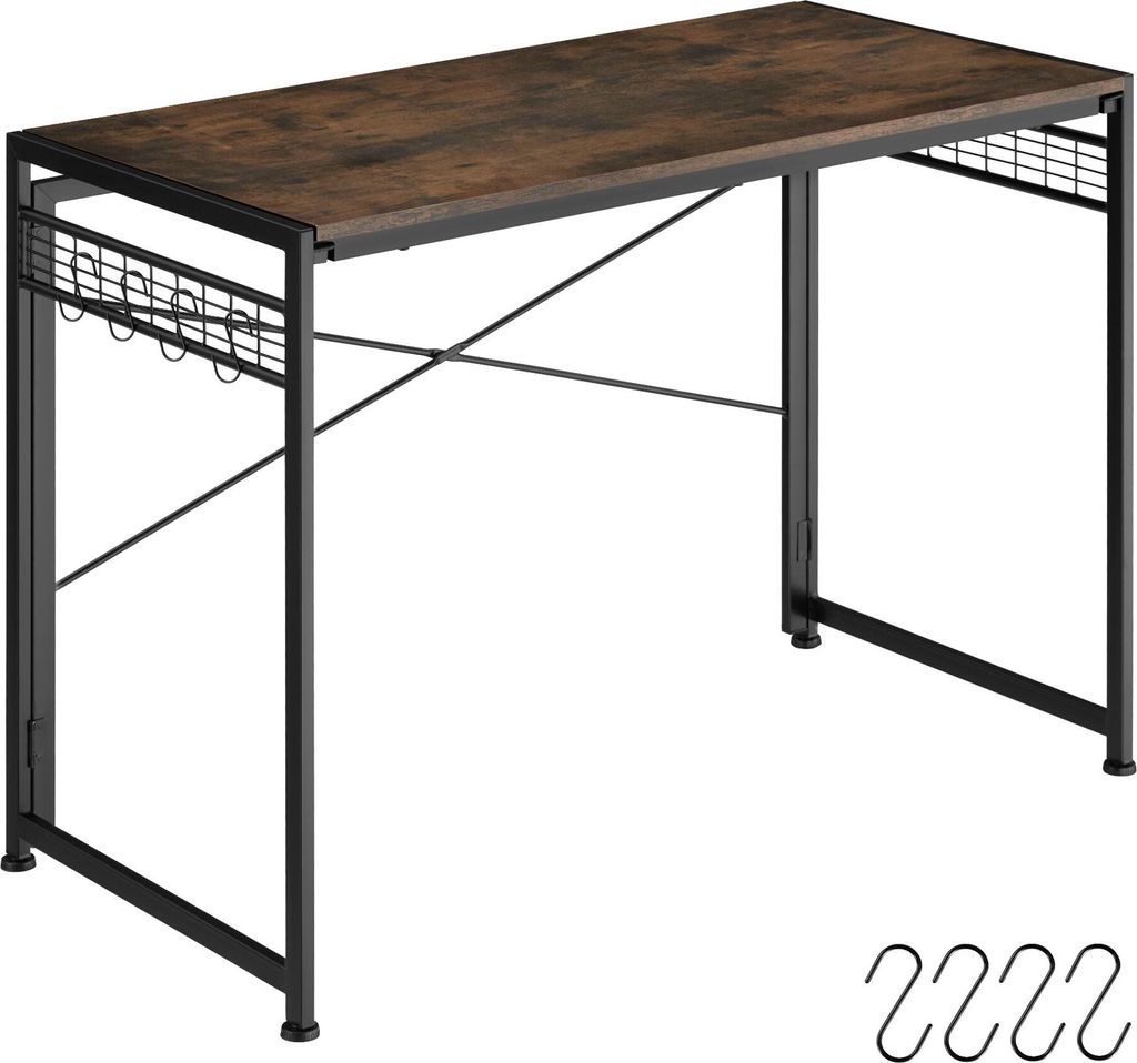 tectake Schreibtisch Paterson 102 x 51 x 77 cm