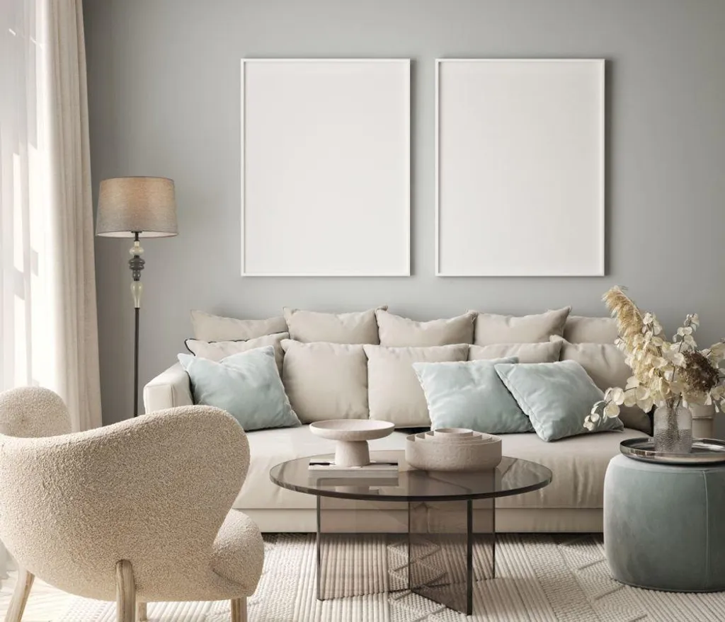 Piantana Italux NEROM Nera e Grigia | Design Minimalista FL-22374A-BK