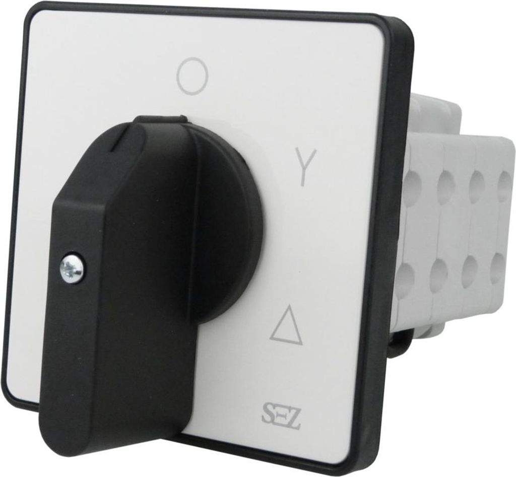 SEZ Nockenschalter S63 JD 9551 A6 3P 63A 0-Y-Δ Asynchronmotoren mit Griff 0465