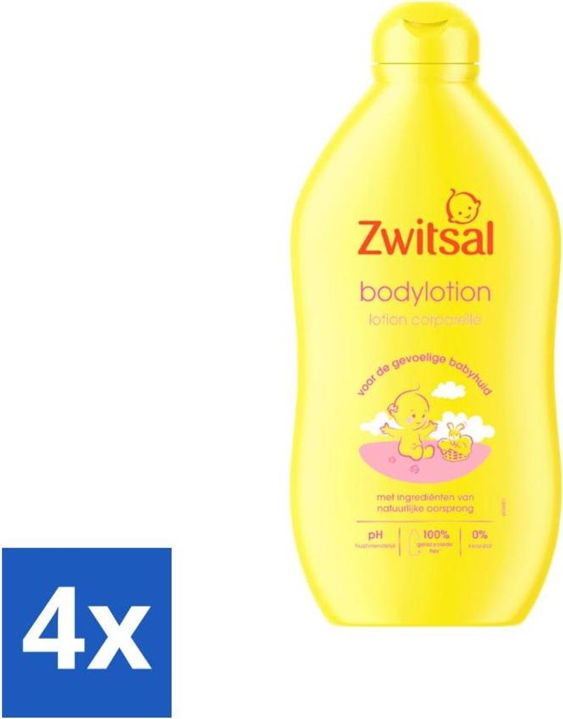 Zwitsal – Soins pour bébés – Lotion pour le corps – Image du produit 