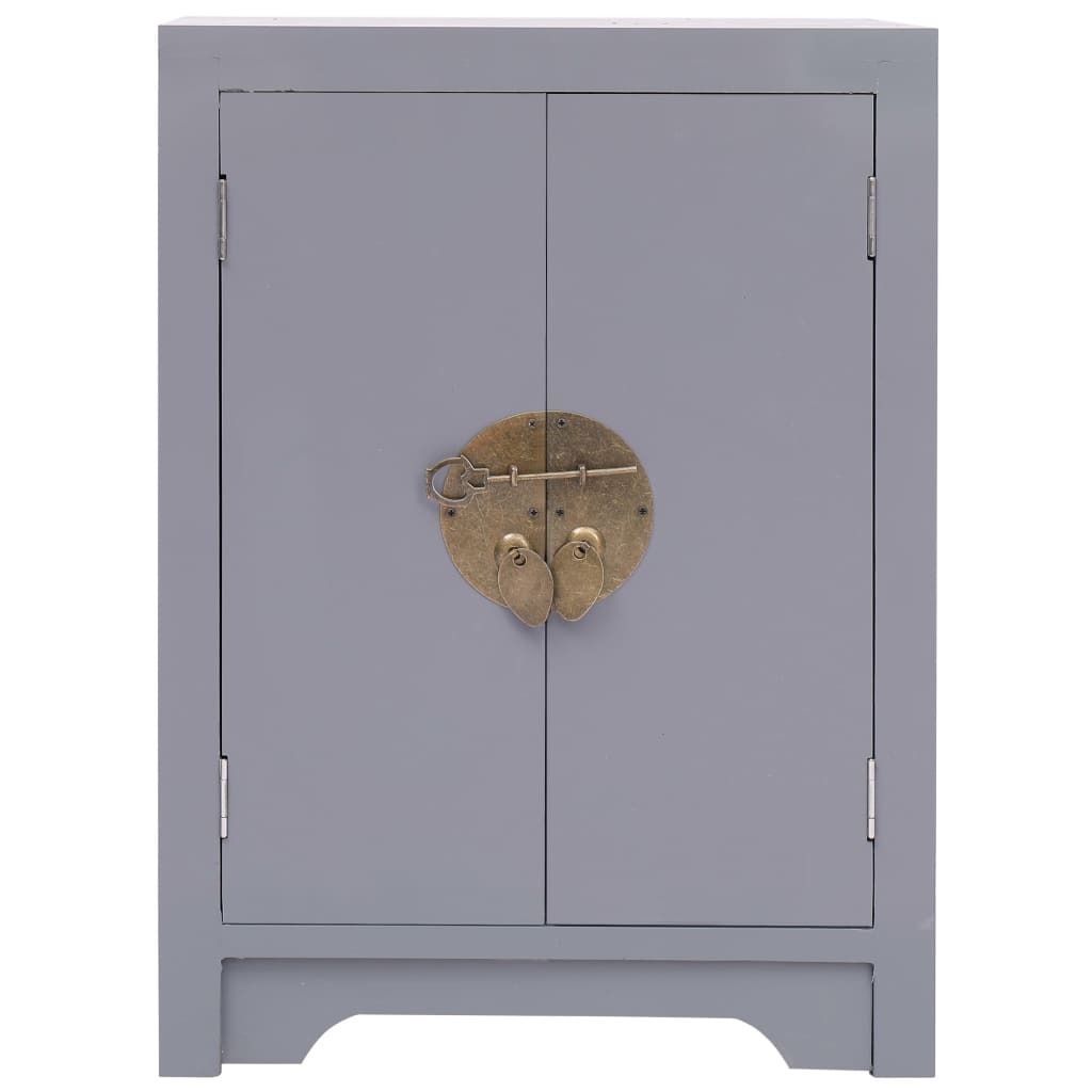 vidaXL Table de nuit 38×28×52 cm Paulownia Holz Image du produit 