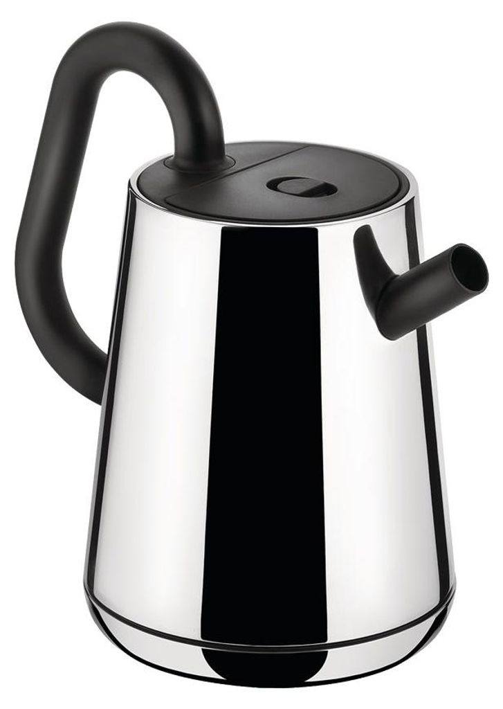 Alessi - Toru Wasserkocher schwarz, 80 cl, Edelstahl