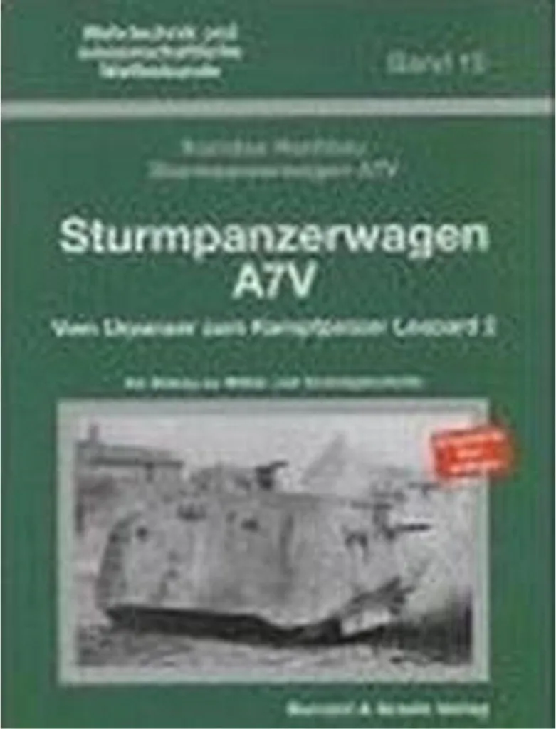 Char Sturmpanzerwagen A7V Allemand : Maquette Militaire WWI Échelle 1/35