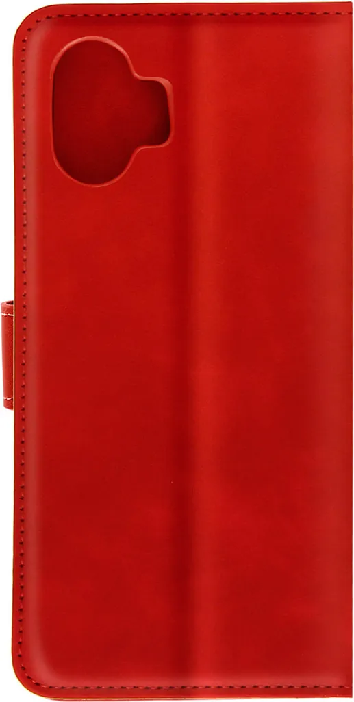 Nulla Phone 2: flip cover con portafoglio e chiusura magnetica - rosso