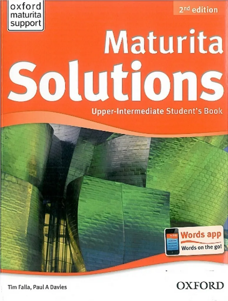 Méthode Anglais Maturita Solutions Upper Intermediate pour Lycéens B2 - 2