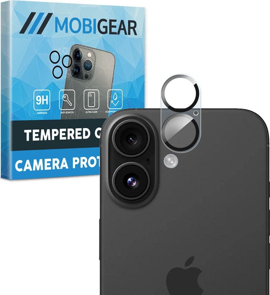 Mobigear iPhone 17 Panzerglas Gehärtetes Glas Kamera Schutz